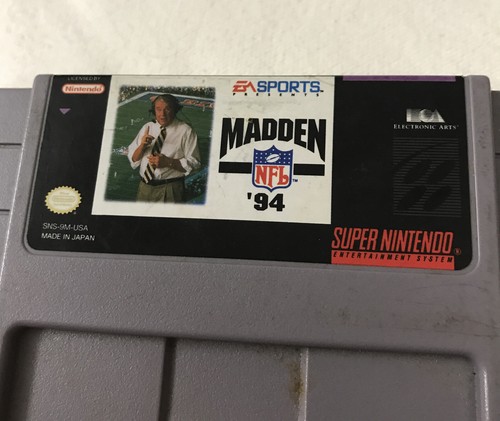 Madden NFL 95 (Sistema de entretenimiento Super Nintendo, 1994) sin probar - Imagen 4 de 6