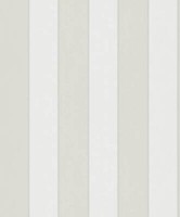 Vliestapete Novamur 82304 Weiß Beige Silber Gestreift Struktur Ivy (2,67€/1Qm)