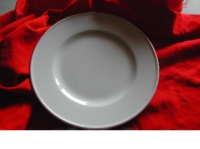 6 Schönwald Teller weiß 26 cm weiß Form 98 - Dibbern Form 