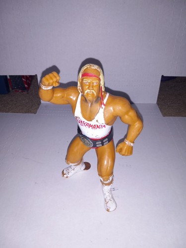 Hulk Hogan 1988 LJN WWF Wrestling  Figure, Rare Wh...