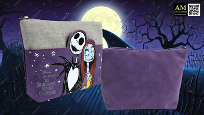 NIGHTMARE BEFORE CHRISTMAS - KOSMETIKTASCHE JACK & SALLY -  NEU