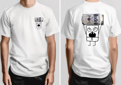 Doodlebob shirt, doodlebob modelo, modelo, doodlebob shirt