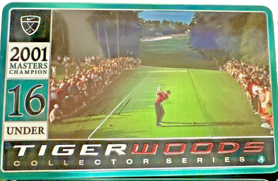 Набор из 4 мячей для гольфа Nike серии Grand Slam Collector Tin Tiger Woods 2000/2001 - Изображение 2 из 4
