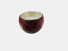 Korallen Ring Größe 52 Sterlingsilber 925 Farbe Rot Damen Silberschmuck ER019