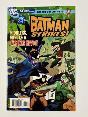 The Batman Strikes! #34 Riddler Robin DC Comics 2007 VF/NM - Picture 1 of 2