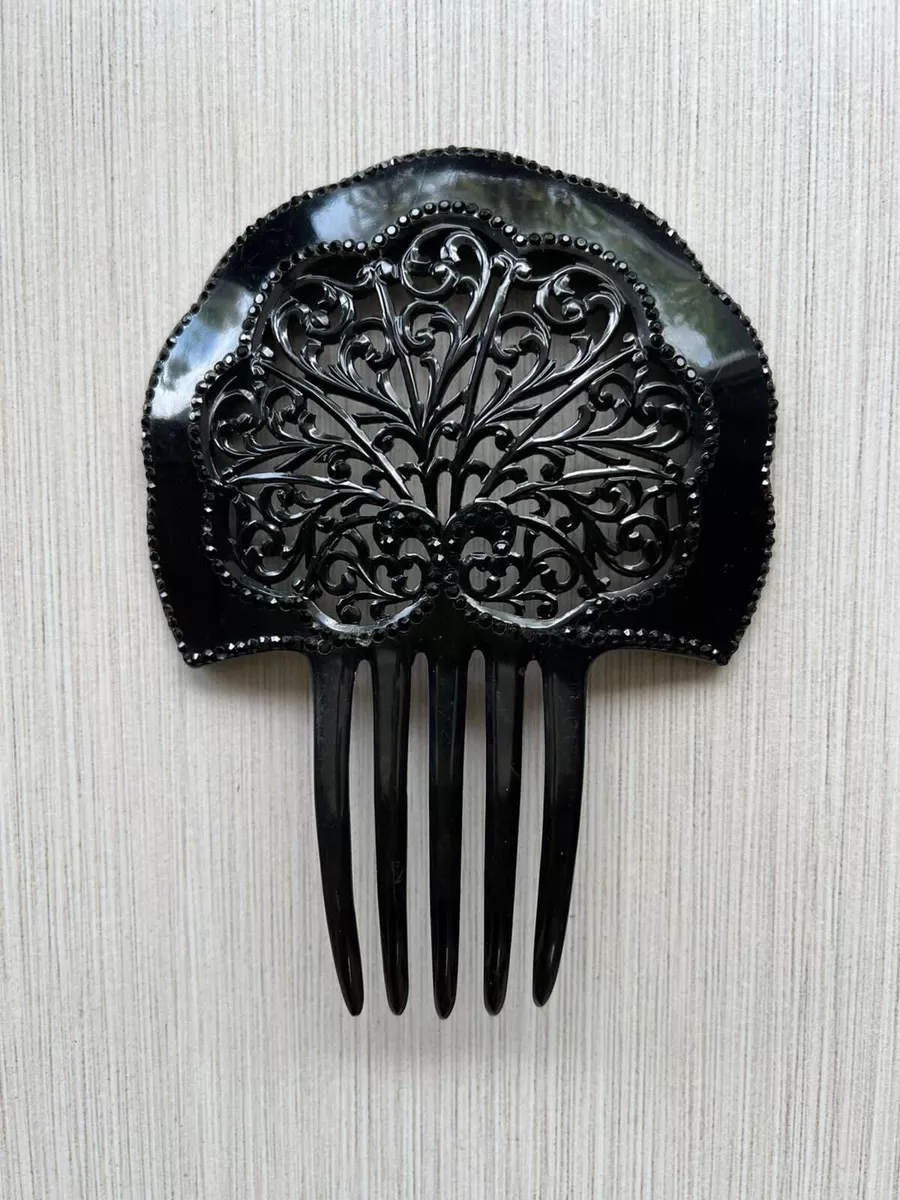 bosque Observatorio embudo Tortoise Shell Spanish Peineta Hair Comb | eBay