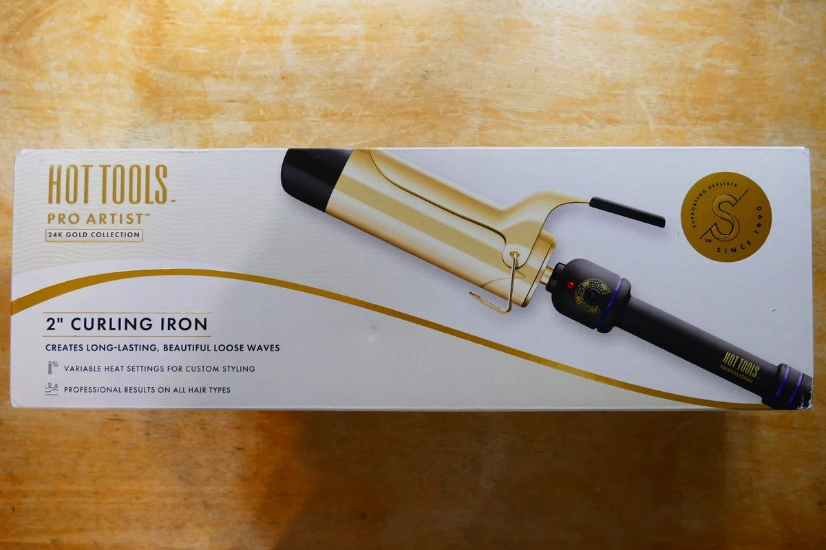 Hot Tools - Gold Extra Long Spring Curler - 1in (26mm) Hot Tools - Gold Extra Long Spring Curler - 1in (26mm)