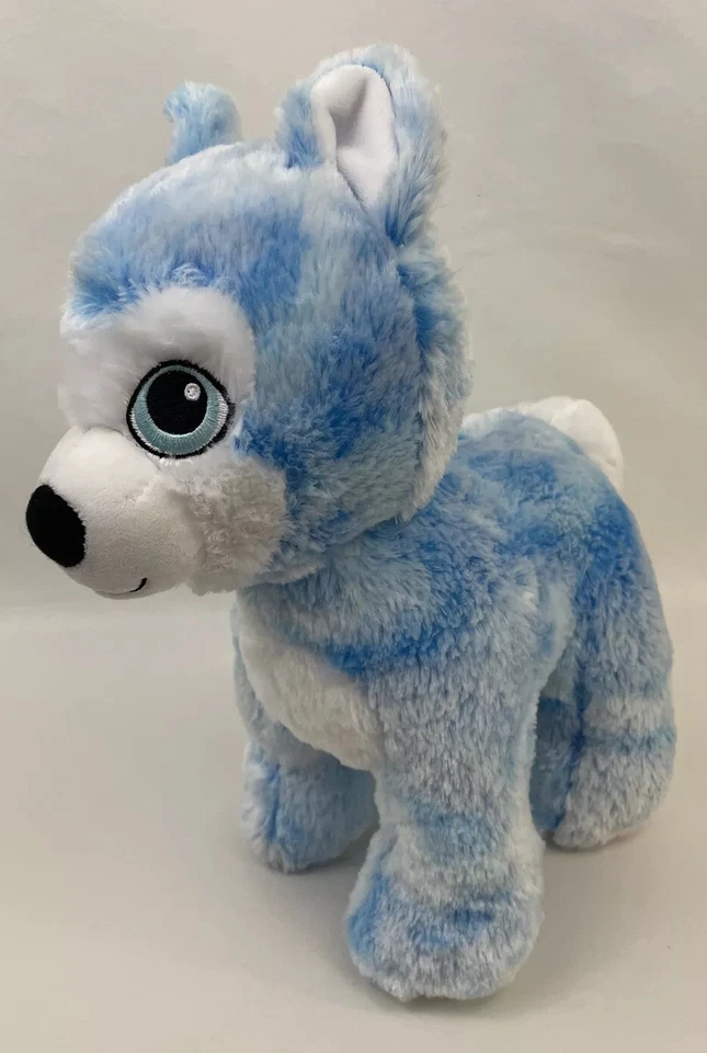 Build A Bear Blue Blast Husky Plush Dog 14" Stuffed Puppy Rare - Image 2 of 4