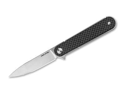 Real Steel Iris Flipper G10 CF Taschenmesser 12C27 Liner Lock  8061AF   01RE350