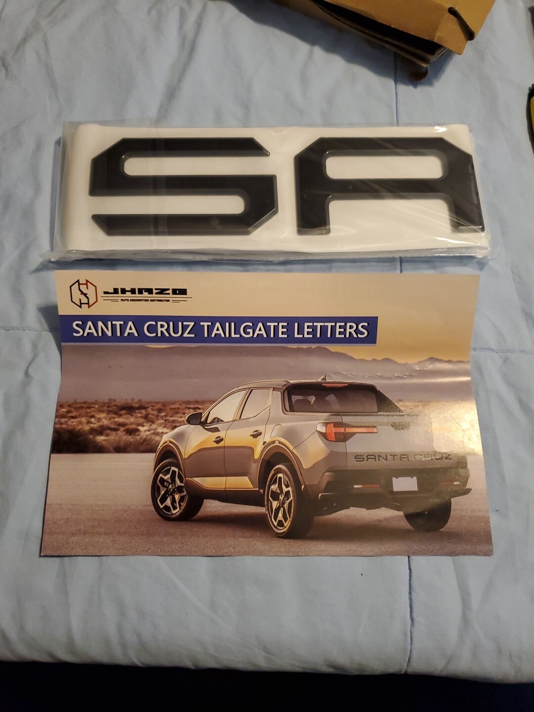 3D BLACK BLUE LINE RAISED DOMED TAILGATE LETTERS FOR 2019-2026 SILVERADO - Foto 8