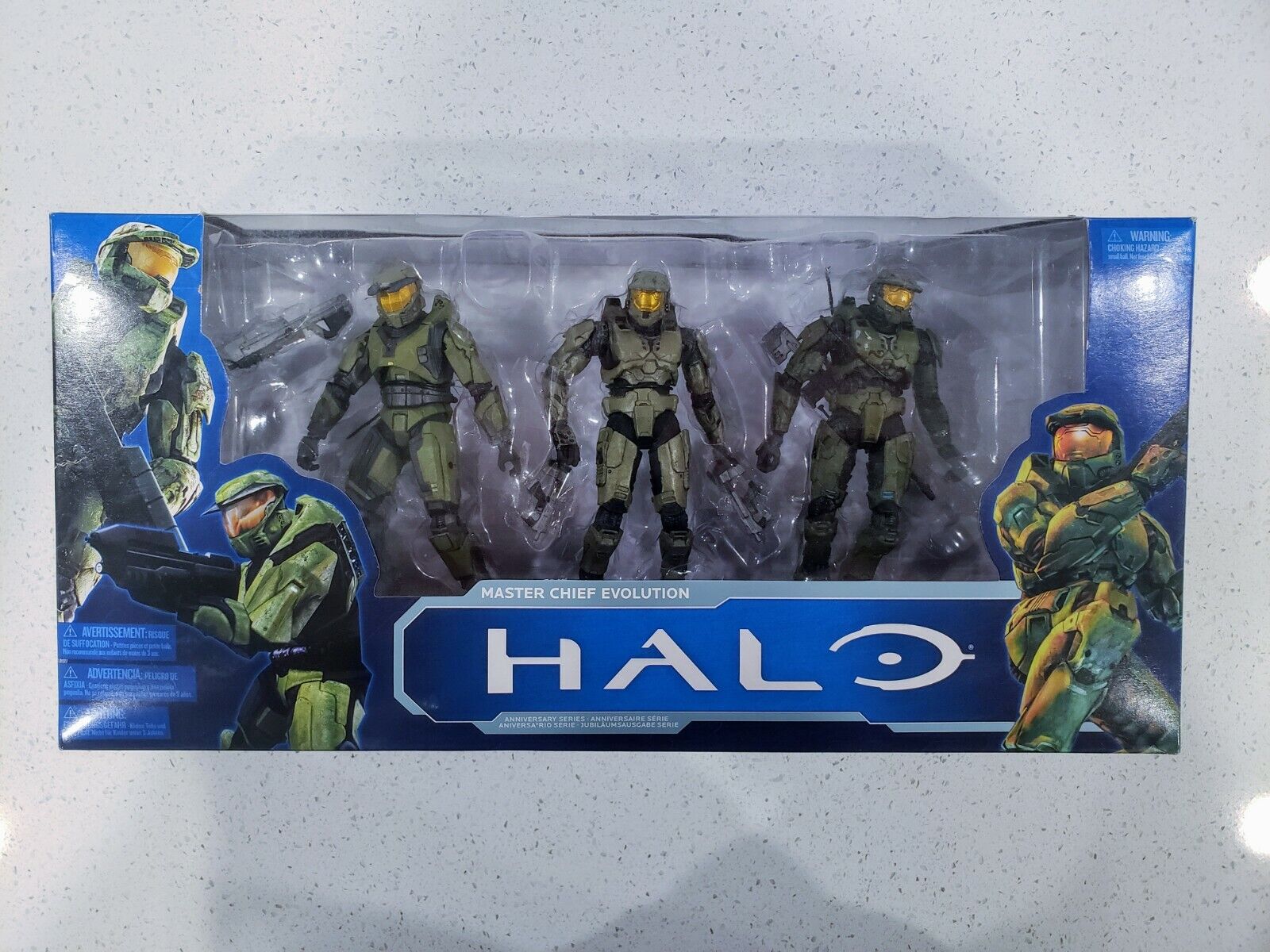 Halo 10th Anniversary Series 2 the Package Master Chief Action Figure for  sale online