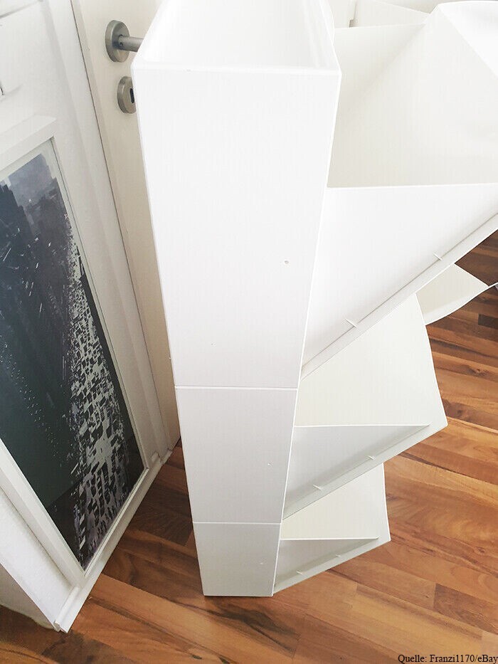 6x Ikea Trones Schuhregale Wandregal Schuhgarderobe weiß klappbar 14139