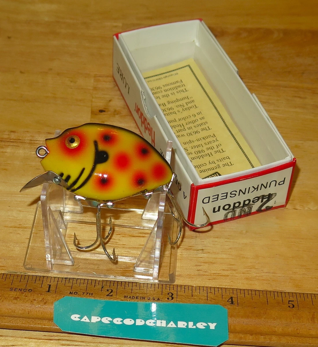 Heddon Vintage Fishing Lures with Original Box for sale | eBay
