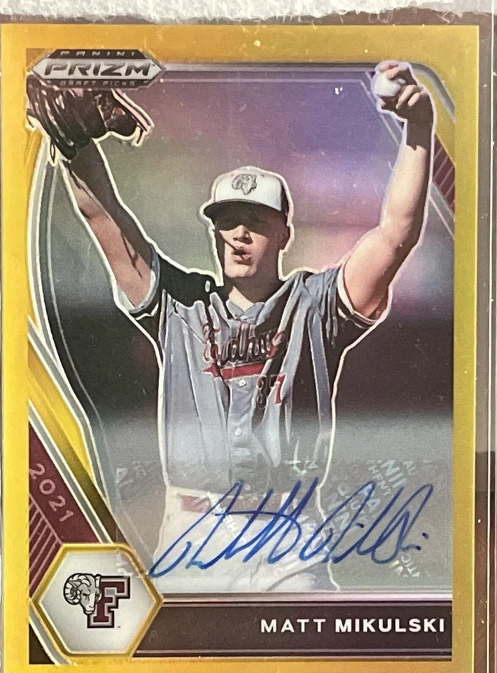 Gold Prizm Autographs