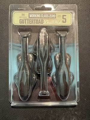 WCZ WORKING CLASS ZERO GUTTER TOAD DEATH WISH - BLACK 5''