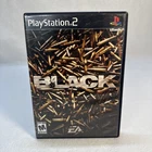 Black Sony PlayStation 2 PS2 Tested Works Manual Included Tested Works