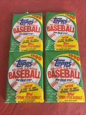 1990 Topps Woolworth Baseball Packs Factory Sealed