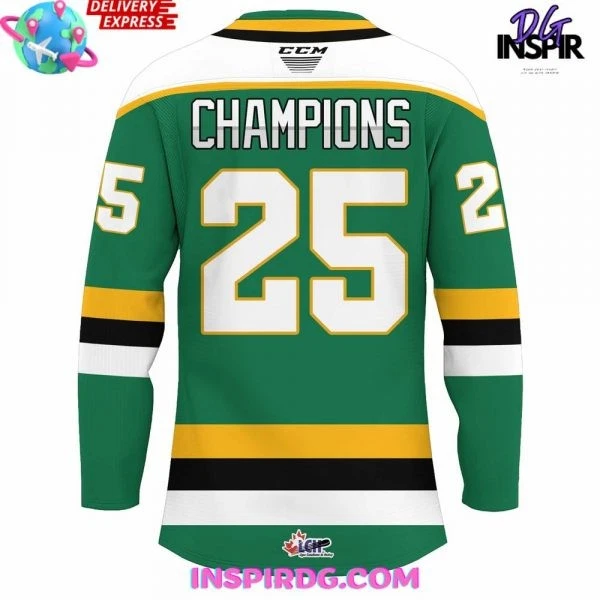 London Knights Memorial Cup 2025 Special Hockey Jersey