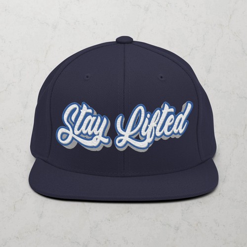 Stay Lifted Weightlifting SNAPBACK Hat - NEW - Picture 6 of 6
