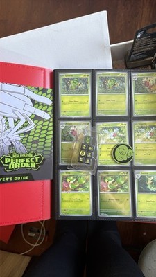 Perfect Order In Binder FullSet  All Cards , EXs,dice, Collectible Coin , Guide