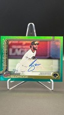 2025 Topps Pro Debut Certified Autograph Issue Green Bryce Eldridge /99 #PD-196