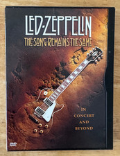 Warner Bros Led Zeppelin The Song Remains the Same DVD Music Concert A19 