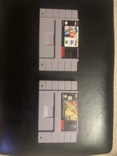 Earthworm jim 1 And 2 For SNES
