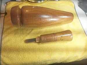 Massive (over 12" with Stand) Hand Turned Duck Call made in Stuttgart Arkansas