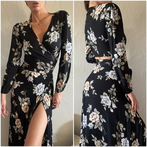 FLYNN SKYE 2 PIECE TOP + MAXI SKIRT SET HOUSE OF CB FOR LOVE LEMONS BEC BRIDGE