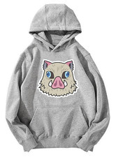 Chibi Inosuke Demon Slayer Hoodie