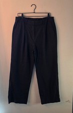 Old Navy Taylor Extra High Rise Wide Leg Black Trousers Pants Size L