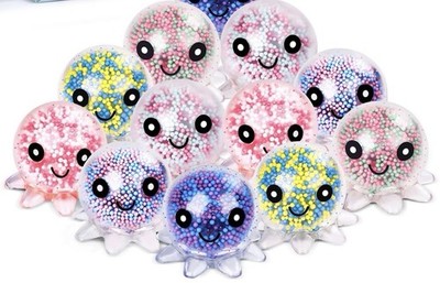 Multicolor Octopus Squeeze Ball, Stimulate Imagination, Anxiety Relief