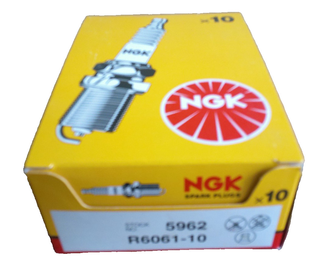 10 Pack New NGK 5962 V-Power 6061-10 Spark Plug Nitro NHRA Dodge Ford Chevy Hemi