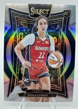2025 Panini Select WNBA Sonia Citron Rookie Silver Prizm #83 Mystics RC