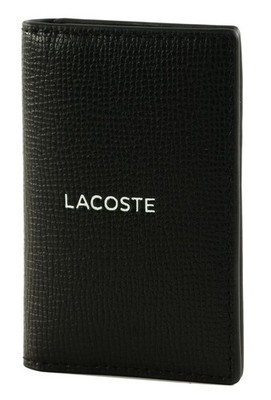 LACOSTE Pocket Organizer Kartenetui Noir schwarz