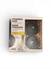JVC Stereo Wired Headphones With Deep Bass Port HA-SR185- B  - Black Worn Box