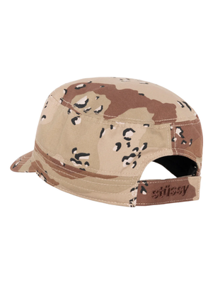 STUSSY Stüssy STÜSSY CADET HELVETICA LOGO CAP CAMO MILITARY HAT
