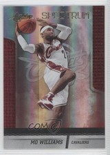 2009-10 Absolute Memorabilia Gold Spectrum 44/100 Mo Williams #54 b9u