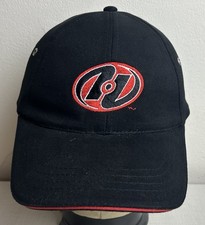 Gorra de béisbol Heelys negra roja con logotipo bordado correa ajustable sombrero bordado