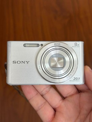 Sony DSC-W830 Cyber-Shot 20.1MP 8x zoom Digital Camera Silver English 95%New