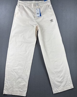 Adidas Originals ESS Chino Pants Men s 32  in Wonder White Color NWT