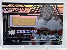 2022-23!SPx UD Black Obsidian Rookie Jersey Spencer Knight #ORJ-SK 172/399