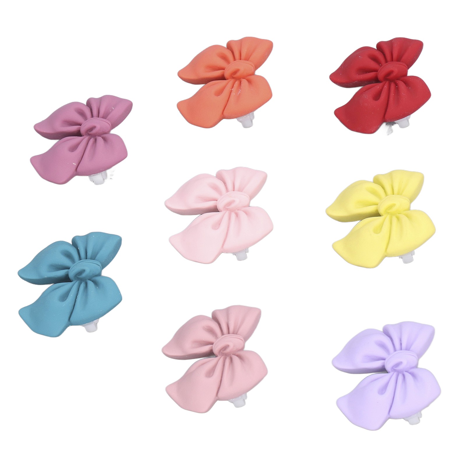 ­16pcs Pet Hair Bow Cute Pet Hair Bowknot Grooming Accessories With Plastic Clip