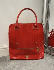 Ted Baker Red Patent Bag Handbag