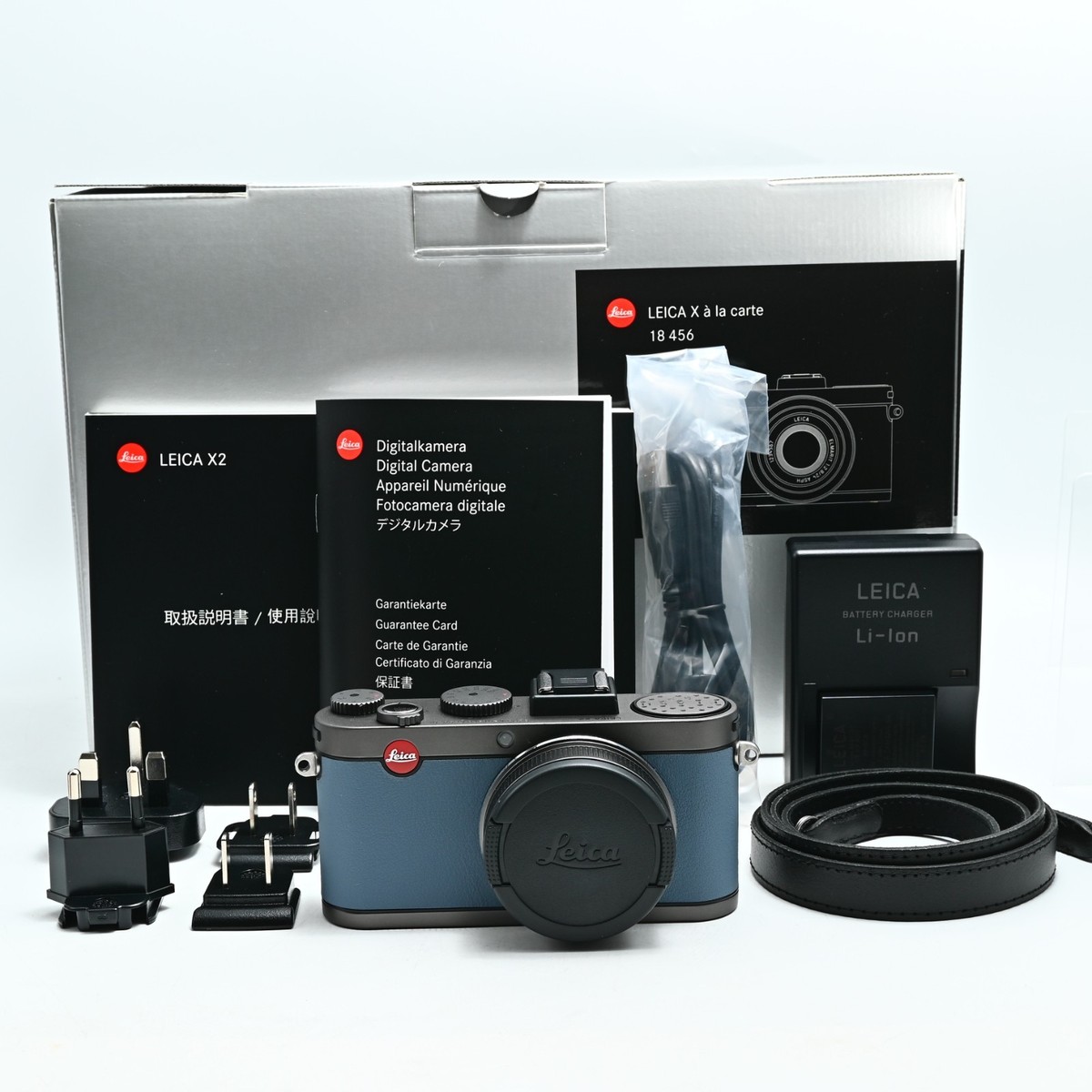 Leica M2 外箱 サービスカード付き Leica X2 16.2 MP Compact Digital Camera A La Carte 18456 [Unused