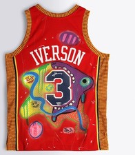 Autographed Allen Iverson 76ers Jersey Fanatics Authentic COA Item#14513008