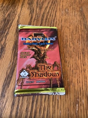 Babylon 5: The Shadows CCG Booster Pack , 1998 Precedence- Sealed Pack