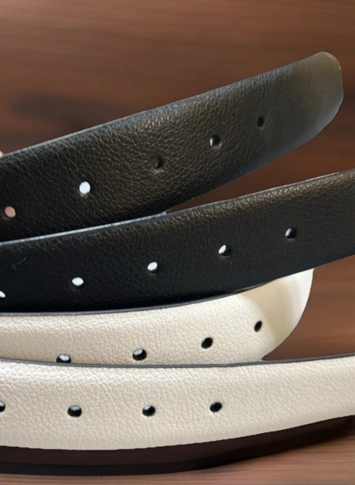 耐克高尔夫双面黑色/棕色腰带 36 码 — 第 3/4 张图片