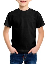 Kids t-shirt for Boys and Girls PE T-Shirt Plain summer Sports Top