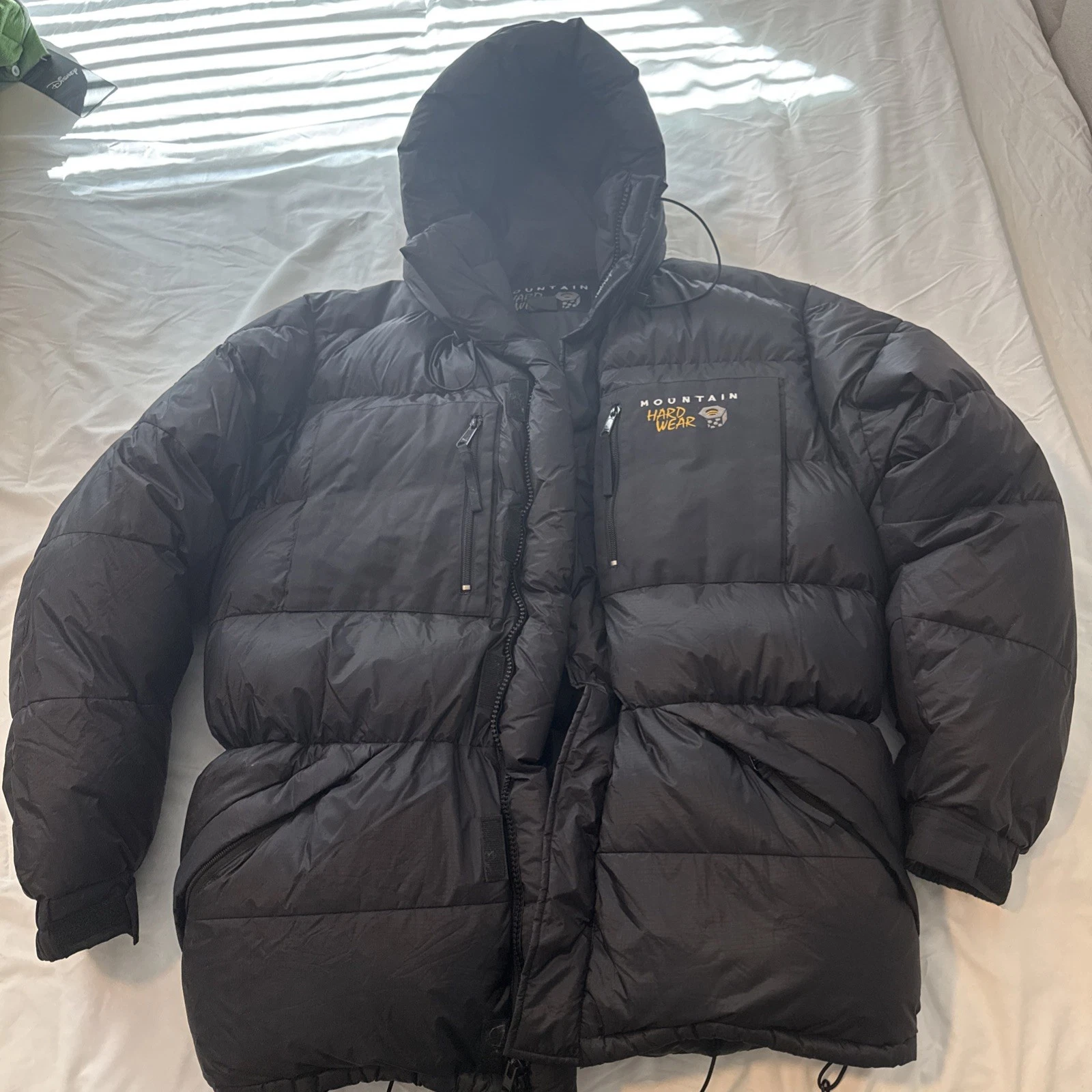 MOUNTAIN HARDWEAR ABSOLUTE ZERO 800 PRO DOWN PARKA MENS LARGE GORE DRYLOFT RARE image 1